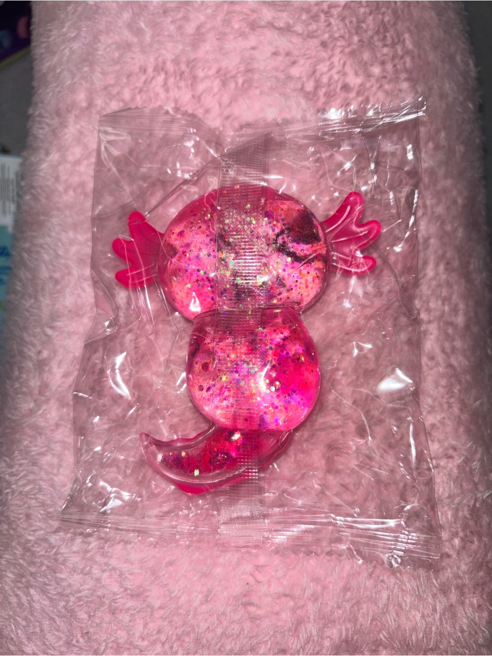 Axolotl squishy pink